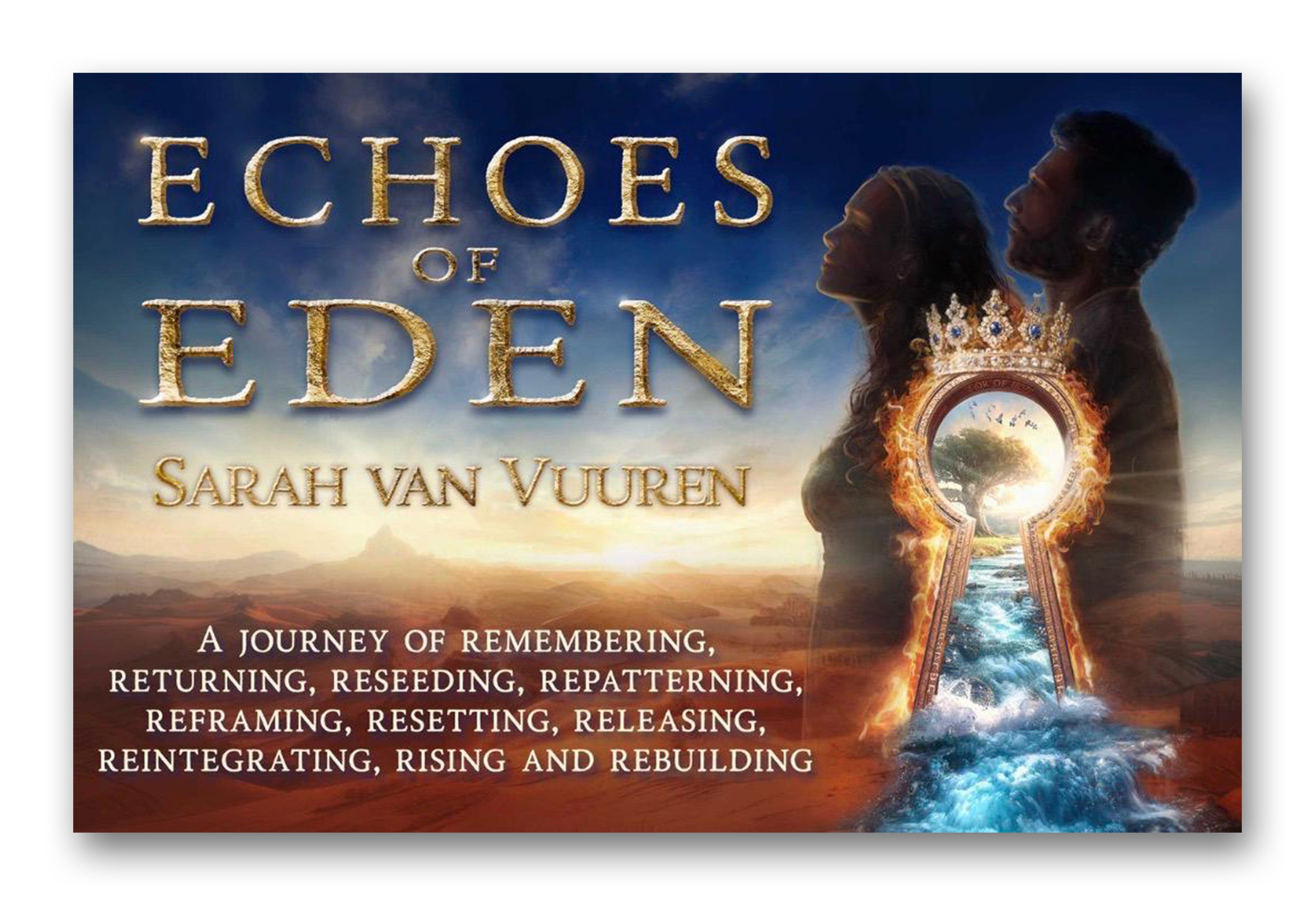 Sarah van Vuuren – Echoes of Eden (A5 –Soft cover)